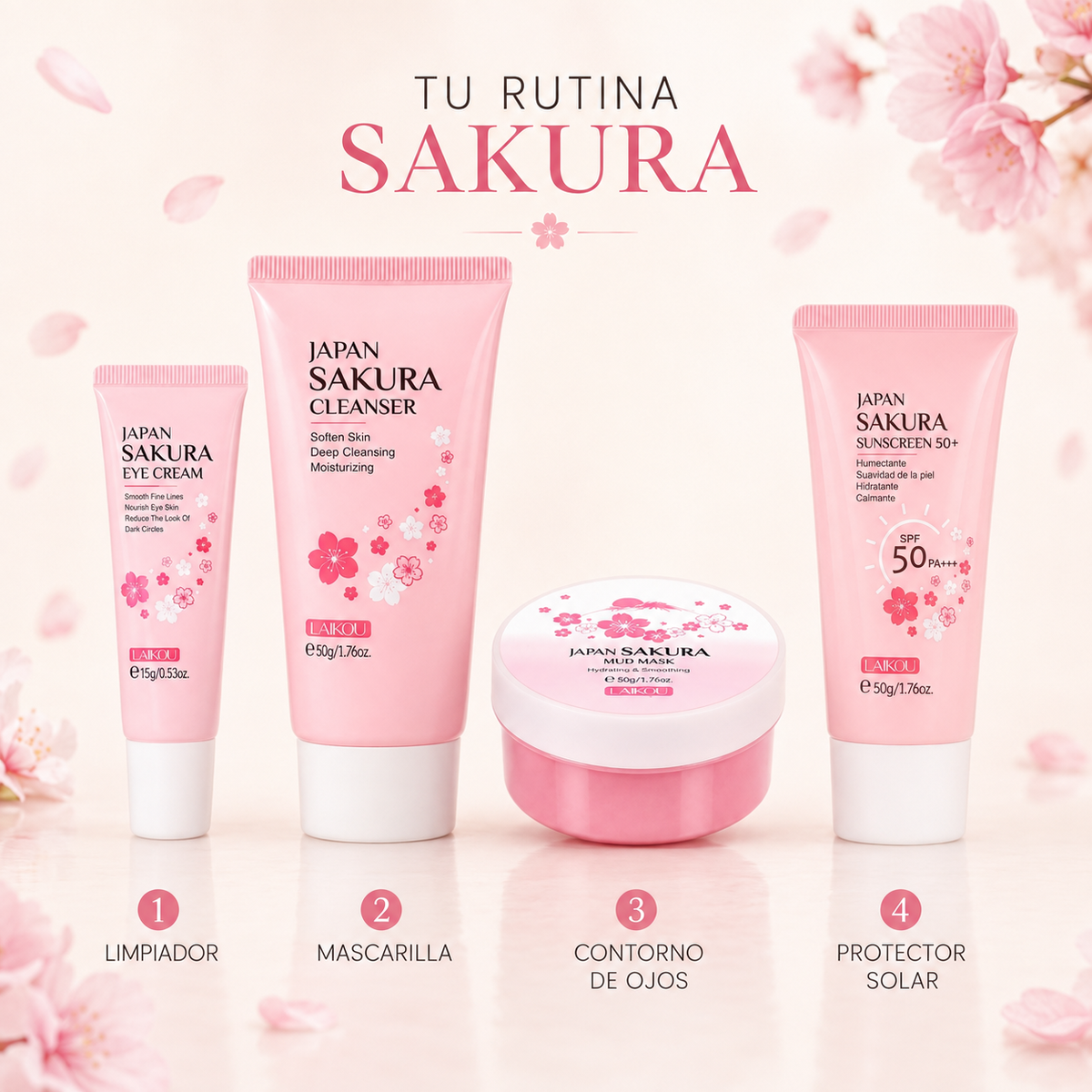 Sakura Skin Care – Tratamiento Facial Premium Laikou
