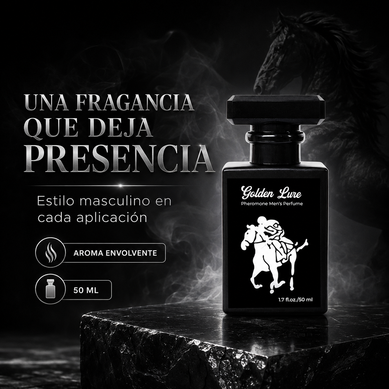 Golden Lure™ – Perfume de Lujo con Feromonas