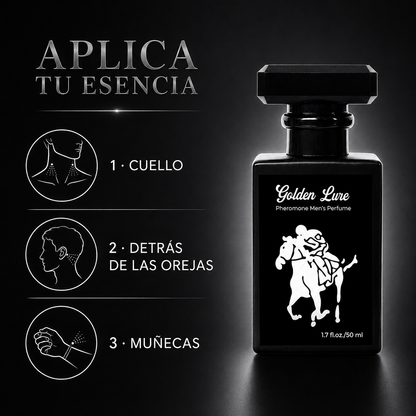 Golden Lure™ – Perfume de Lujo con Feromonas