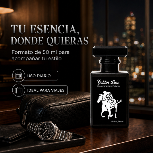 Golden Lure™ – Perfume de Lujo con Feromonas