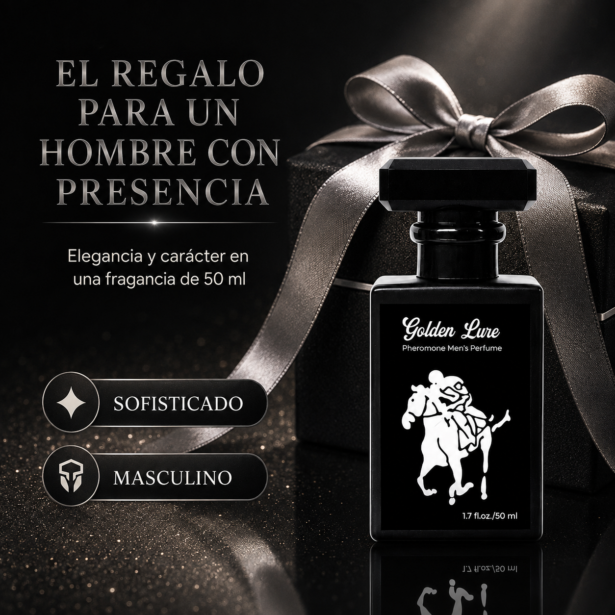 Golden Lure™ – Perfume de Lujo con Feromonas