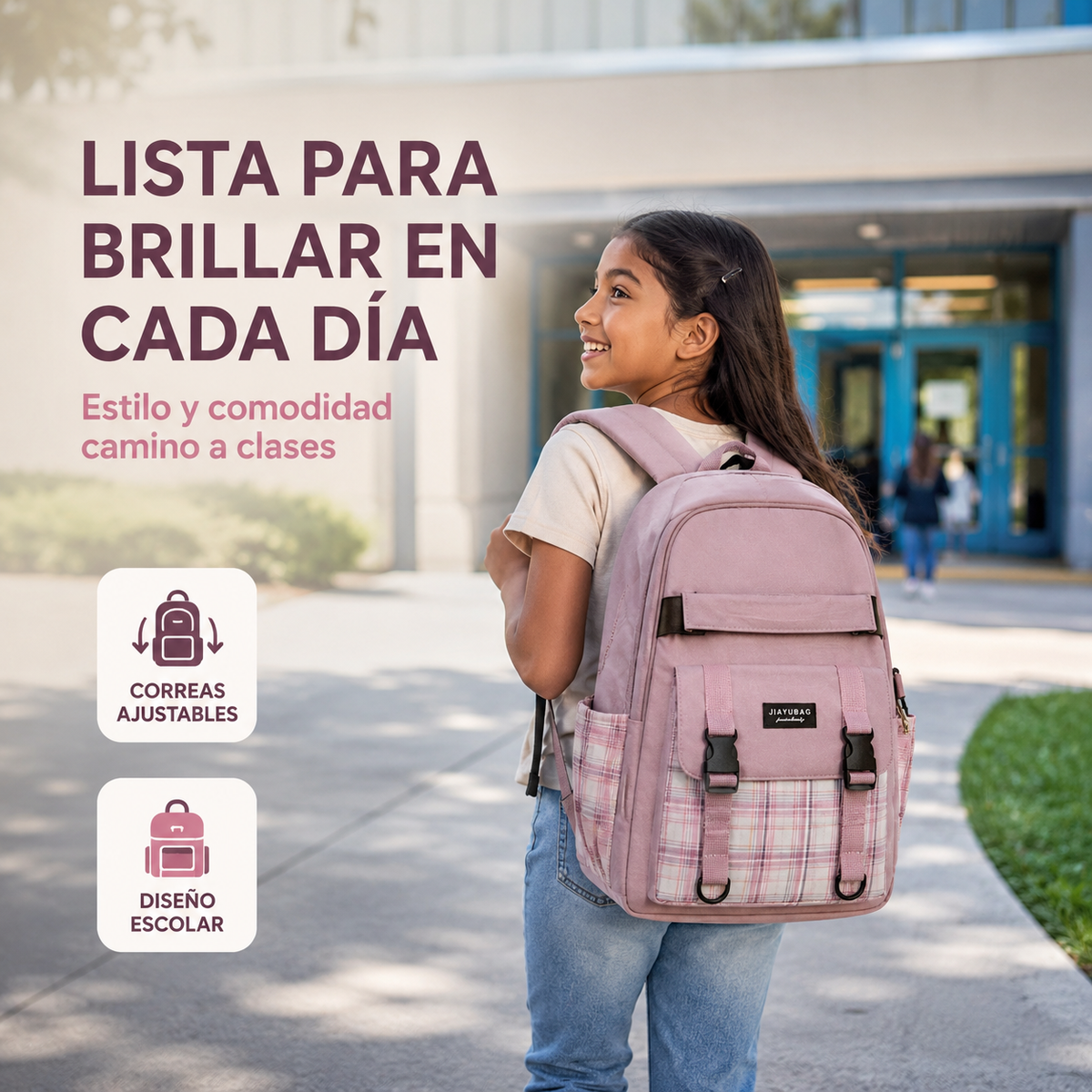 Mochila Tokio – Estilo Japonés Tamaño Oficio