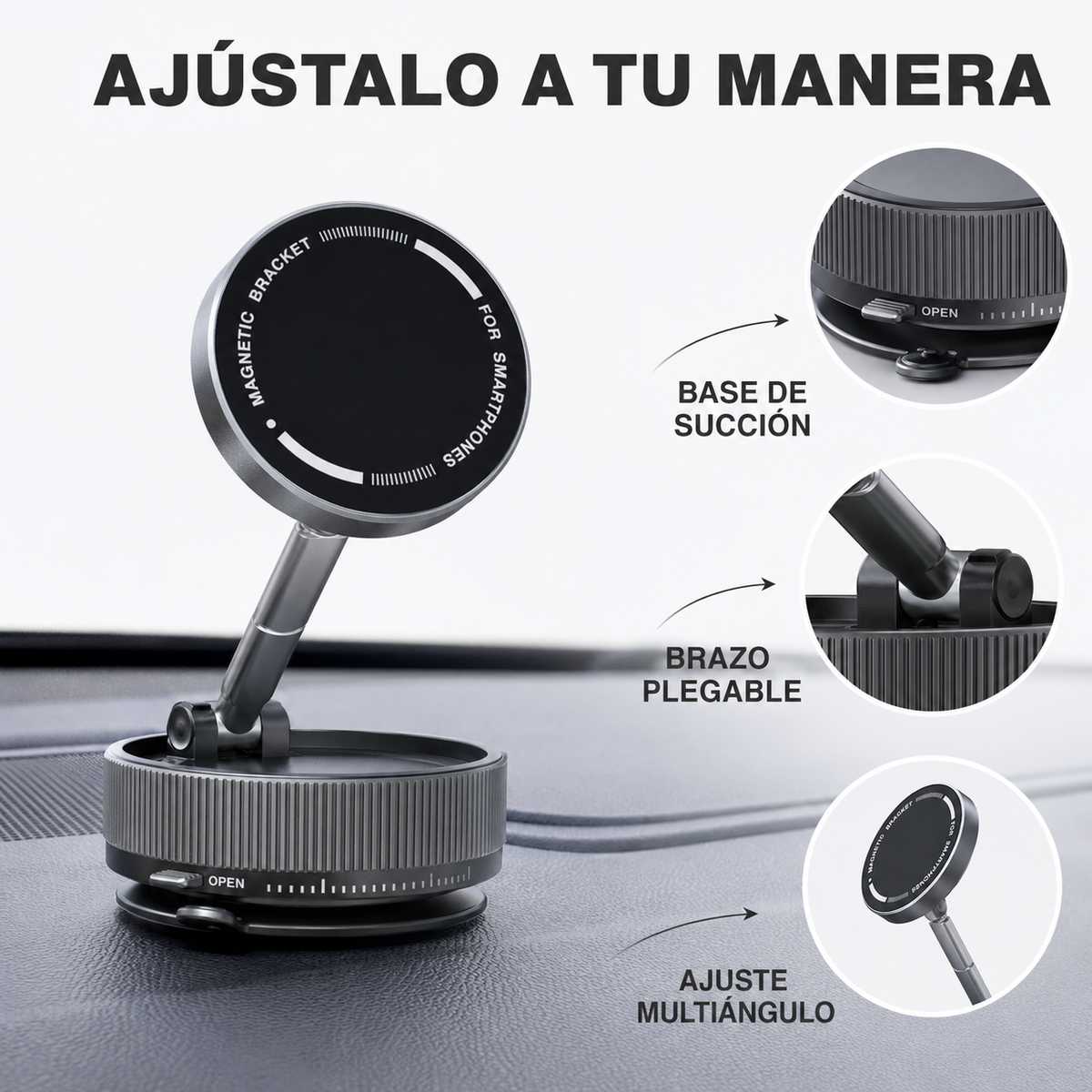 Magnet Pro – Soporte Magnético Universal 360° para Celular