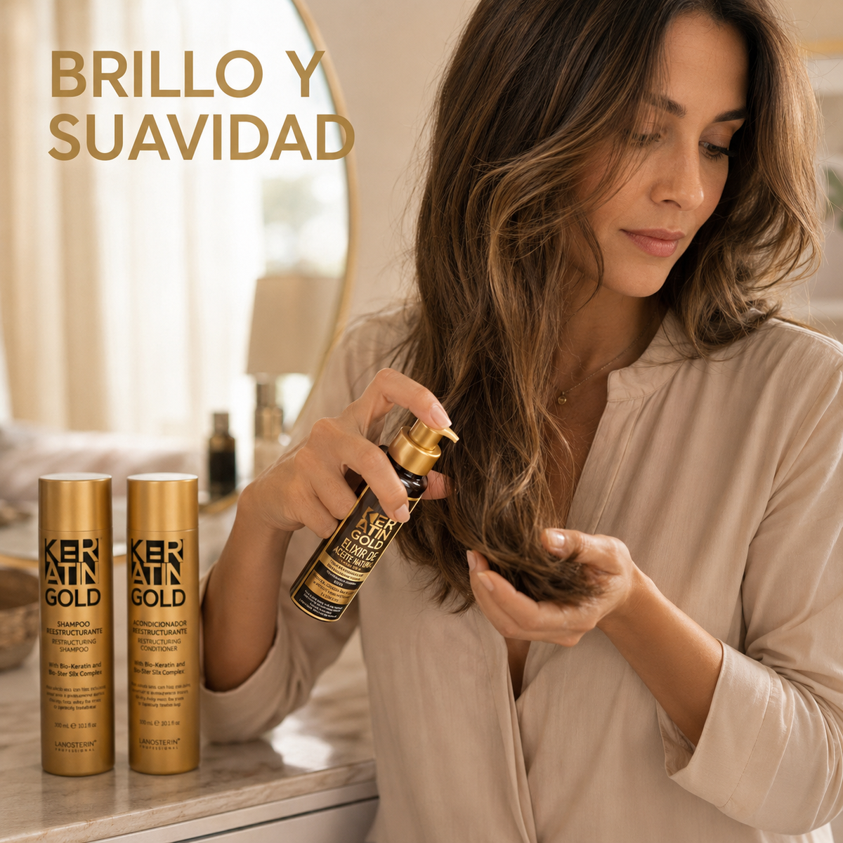 Brillo Total – Kit de Belleza para el Cabello
