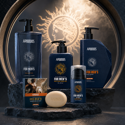 Apolodios Men – Kit de Cuidado Masculino Premium