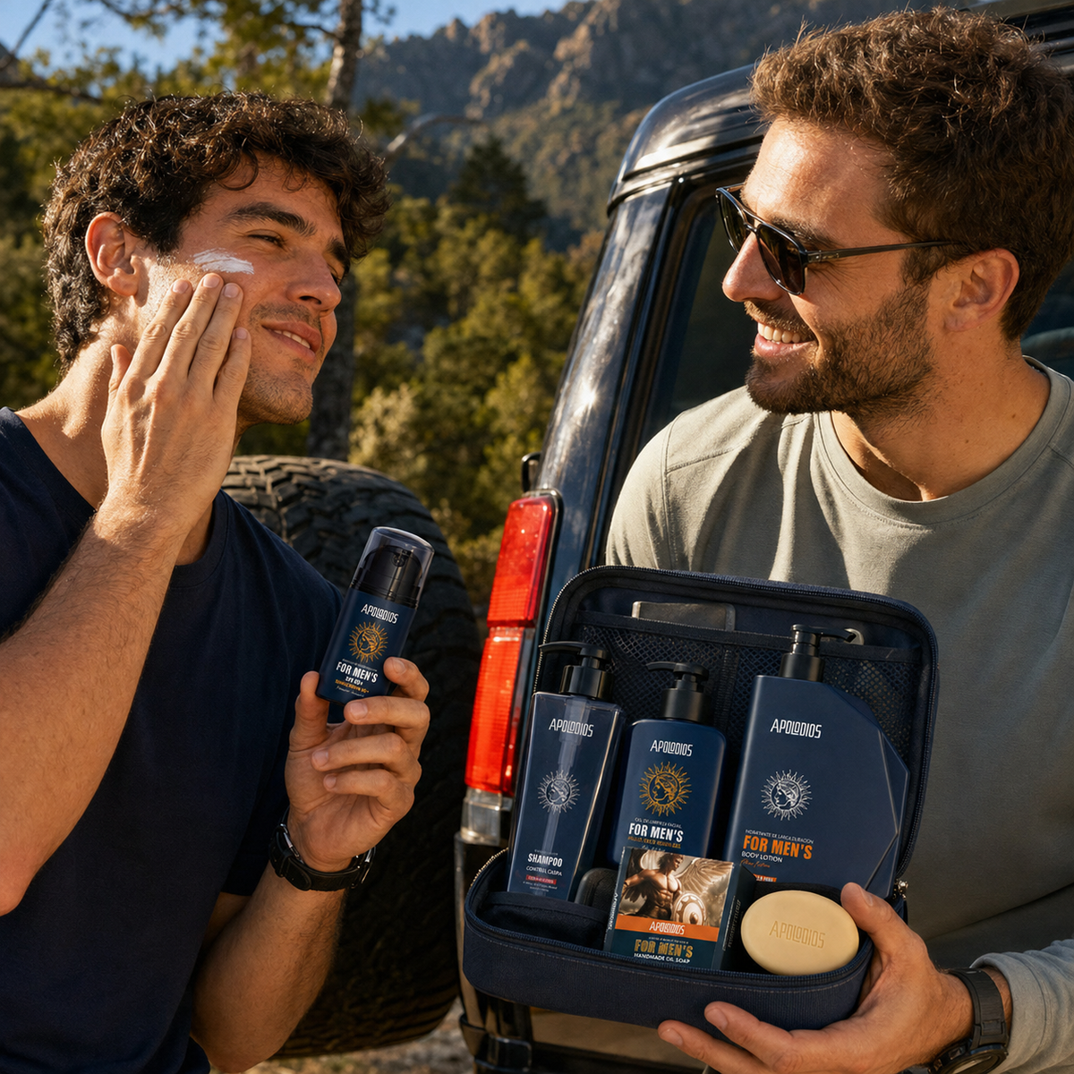 Apolodios Men – Kit de Cuidado Masculino Premium