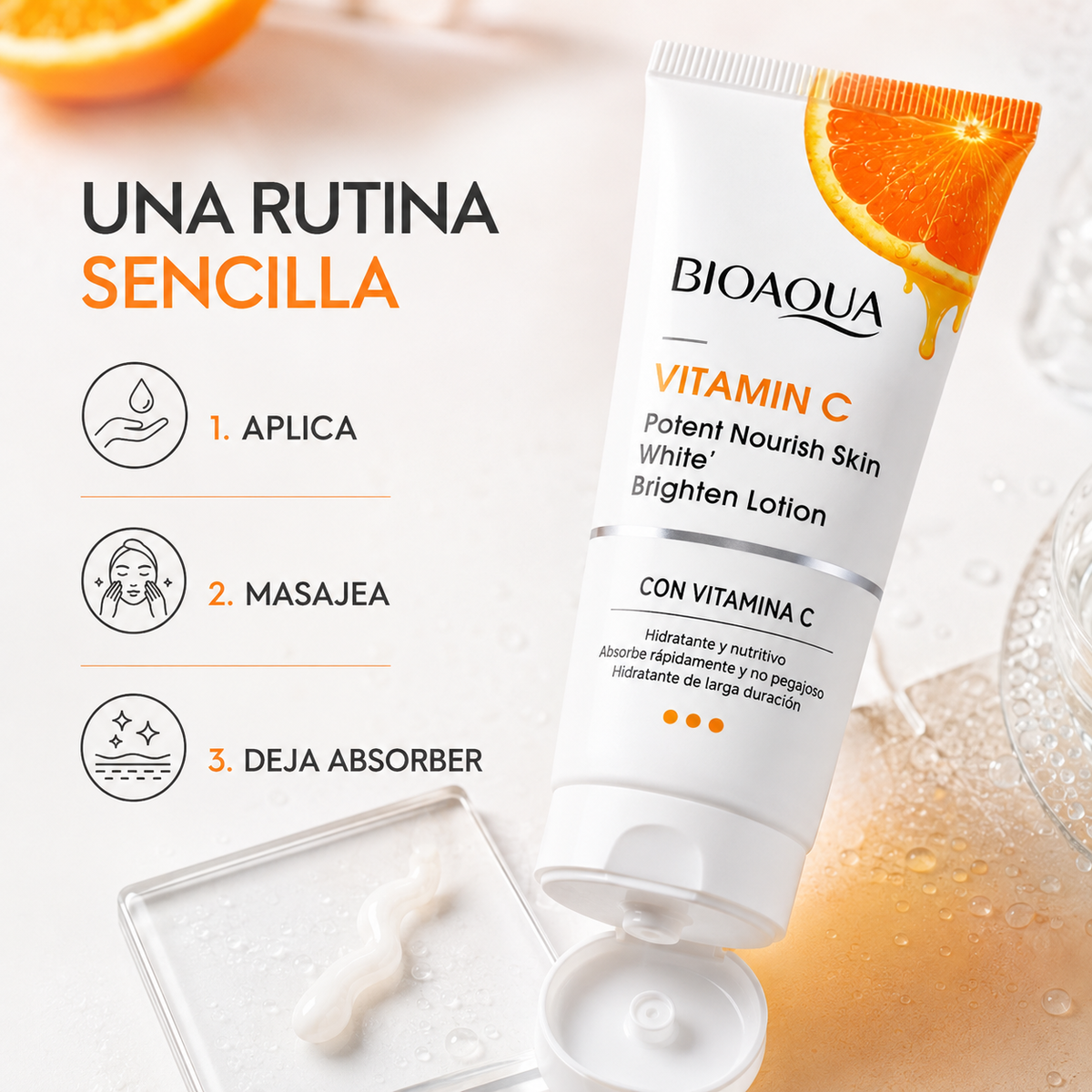 Vitamina C Bright – Loción Aclarante Facial Bioaqua