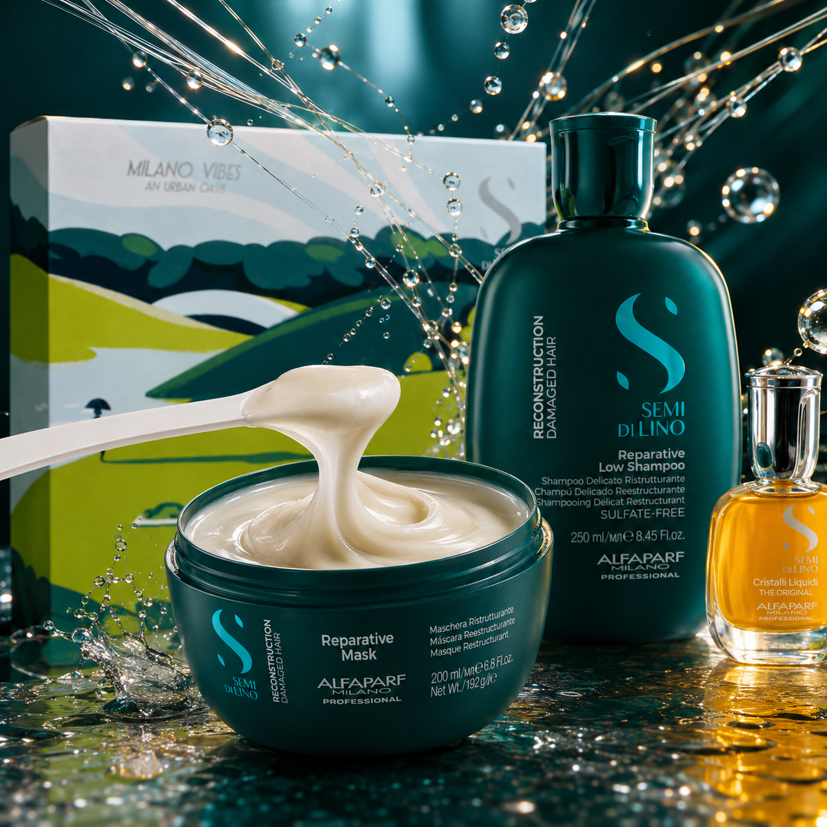 Hair Rescue – Kit de Reparación y Nutrición Capilar