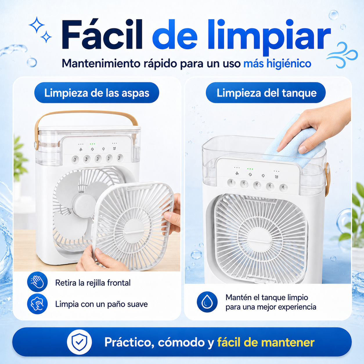 El Ventilador 3 en 1 que transformará tus días de calor
