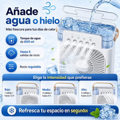 El Ventilador 3 en 1 que transformará tus días de calor