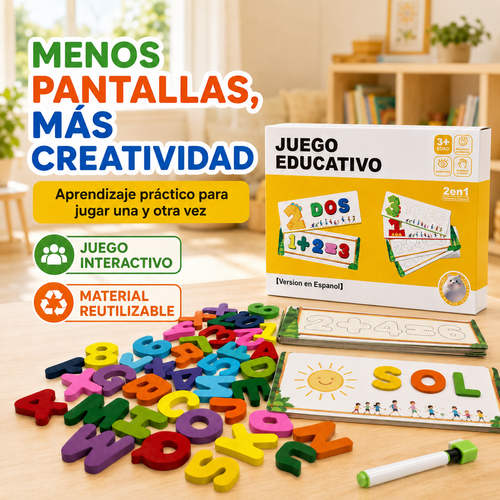 ¡Aprende Jugando! Tarjetas Didácticas Educativas