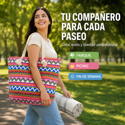 Cartera Boho – Bolso Tribal de Diseño Único
