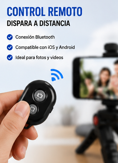 ¡Crea Contenido Como un Pro! Kit de Grabación con Trípode