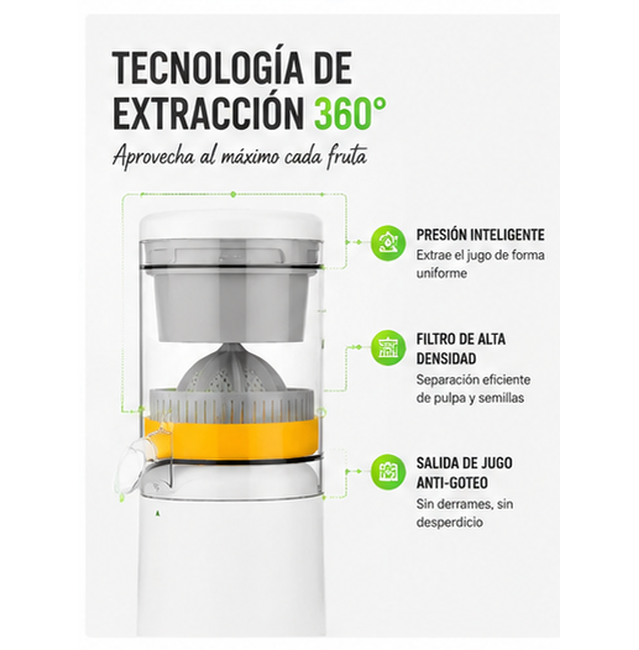 Exprimidor de Naranjas FreshJuice – Jugo Fresco al Instante