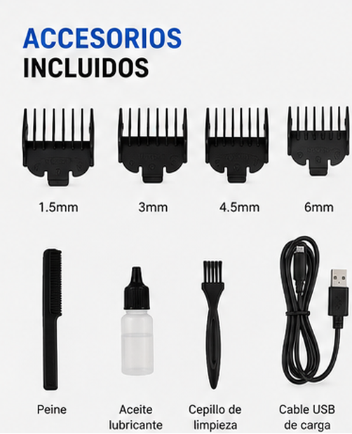 Kemei Professional – Potencia y Precisión en Cada Corte